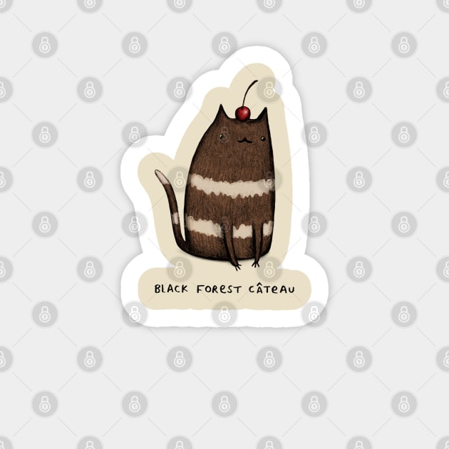 Black Forest Câteau Sticker by Sophie Corrigan